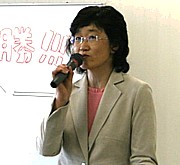 決意表明する池田さん